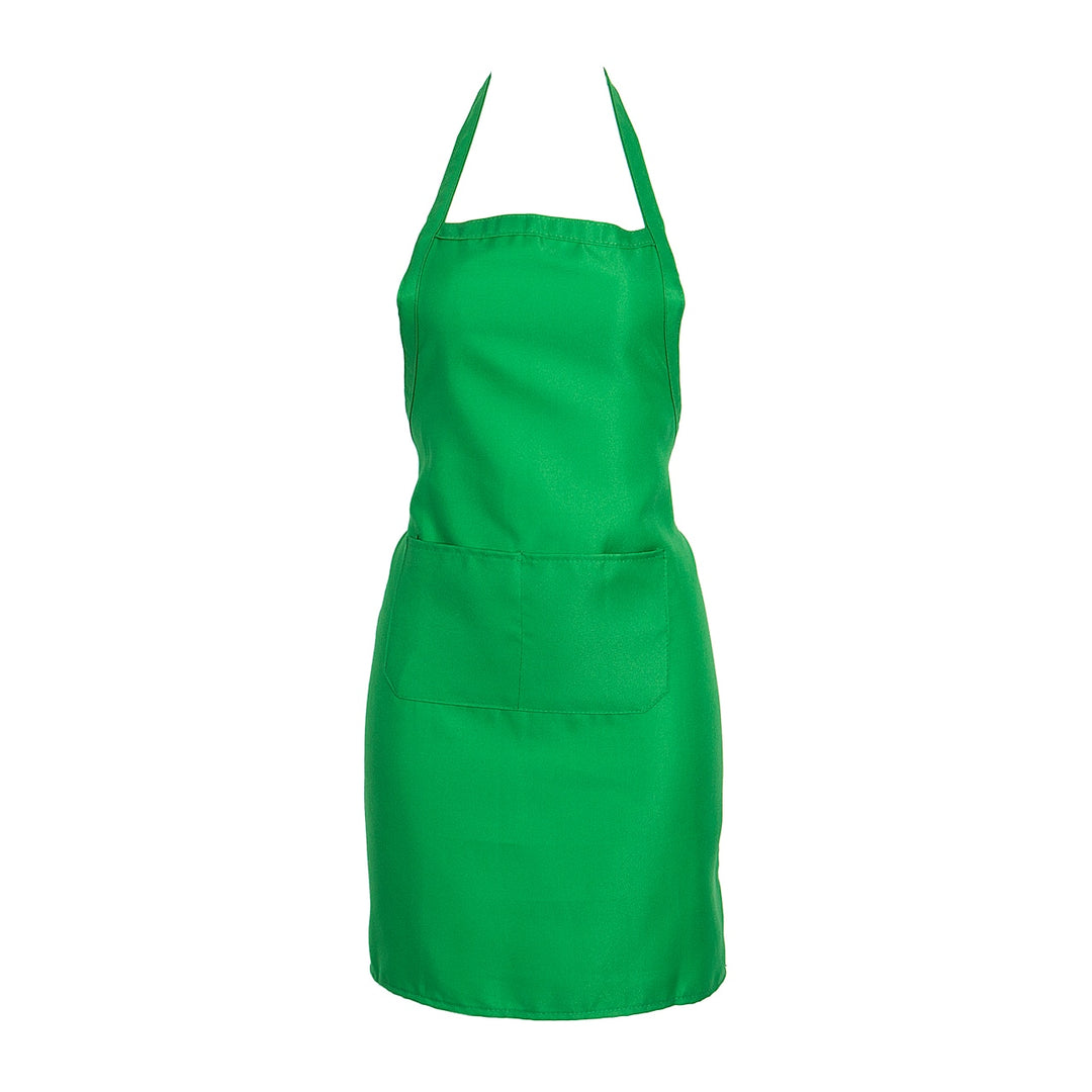 tablier de cuisine en coton vert